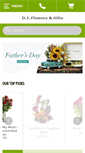 Mobile Screenshot of djflowers.biz